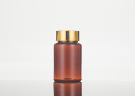 Medizin Brown Amber Pharmaceutical Pill Capsule Bottle mit Kinderbeweis-Kappe
