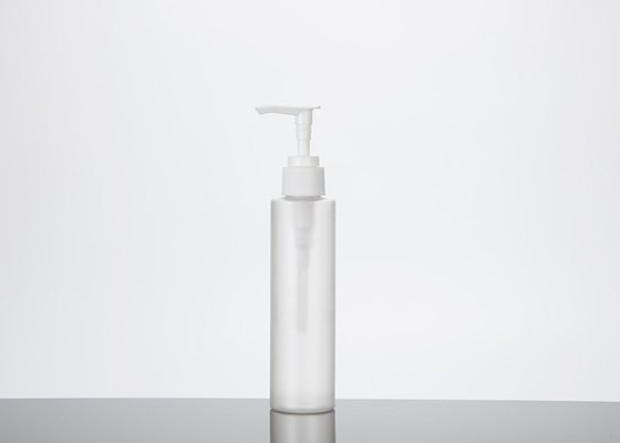 Leeres Shampoo, das HAUSTIER 150ml kosmetische Plastikflasche mit Pumpe verpackt