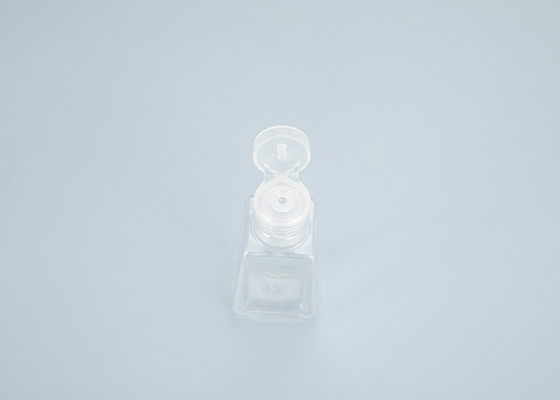 HAUSTIER 30ml kleine antibakterielle Handdesinfizierer-Gel-Flasche mit dem Silikon-Gel trapezoid