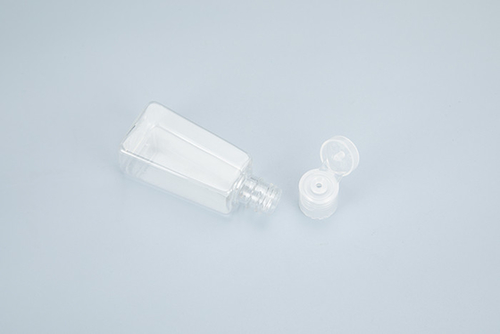 HAUSTIER 30ml kleine antibakterielle Handdesinfizierer-Gel-Flasche mit dem Silikon-Gel trapezoid