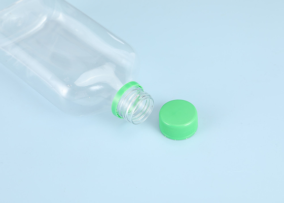 Milch-Tee füllt 250ml 350ml 300ml 500ml Plastik-Juice Bottles mit Überwurfmutter ab