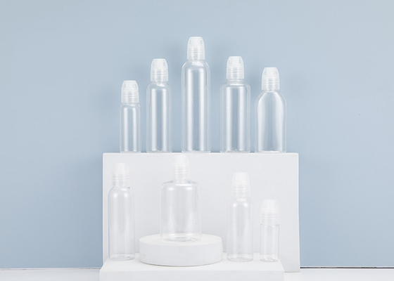 Flip Cap Empty Plastic Bottle-Behälter mit der Maschinenhälften-Reise klein