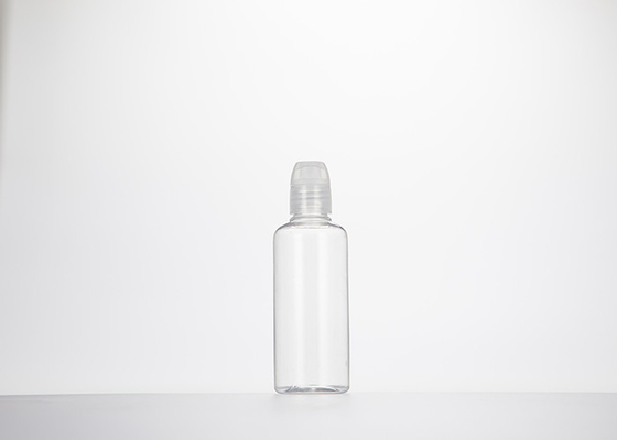 Flip Cap Empty Plastic Bottle-Behälter mit der Maschinenhälften-Reise klein