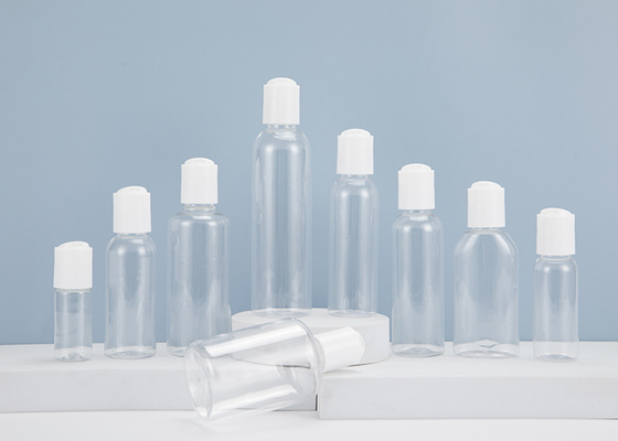 Runden-Plastik 0.5oz 1oz 2oz 3oz 4oz Cosmo füllt klares HAUSTIER mit Presse-Disketten-Kappe ab