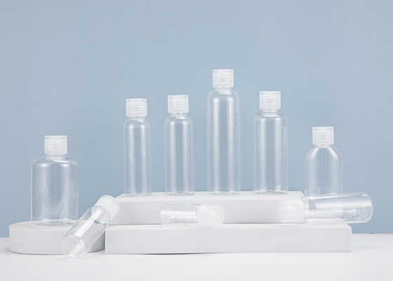 leeres Plastik-HAUSTIER 1oz 2oz 3oz 4oz transparenter Flaschen-Behälter mit Flip Cap