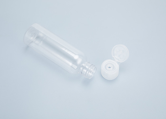 leeres Plastik-HAUSTIER 1oz 2oz 3oz 4oz transparenter Flaschen-Behälter mit Flip Cap