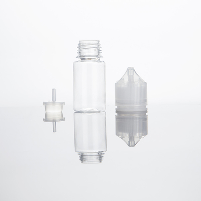 PET 15 ml 30 ml V3 E-Flüssigkeitsflasche Kind Manipulationssicherer Deckel Runde Flüssigkeitsflaschen