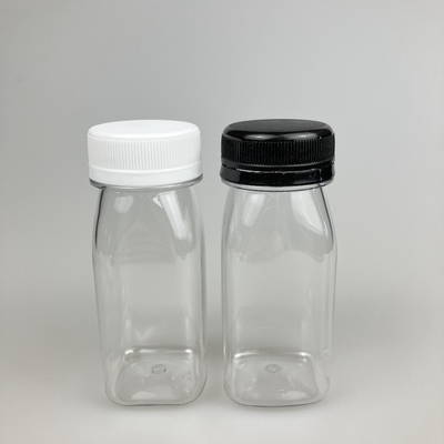 60ml Quadratische Saftflasche Trinkflasche Quadratische Trinkflasche mit Kappe