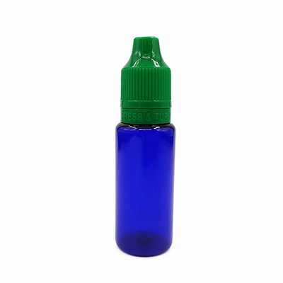 10 ml/0.34 oz Pressen PET Plastik Tropffflaschen