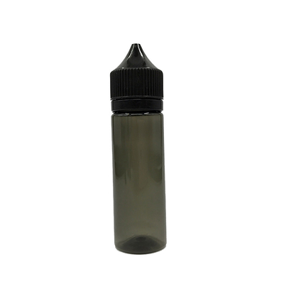 Tropffflasche (transparent blau) wiederverwendbar, kindersichere Kappe, leicht tropfbarer Applikator Tropffflaschen mit D-Squeeze