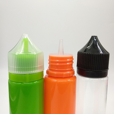 Saftflaschen Authentische Schubschlägerflasche mit Squeeze-Dropper