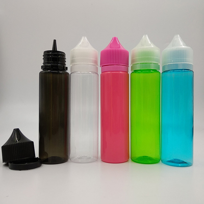 Saftflaschen Authentische Schubschlägerflasche mit Squeeze-Dropper