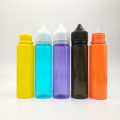 Saftflaschen Authentische Schubschlägerflasche mit Squeeze-Dropper