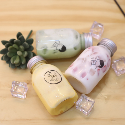 Kunststoffflaschen für Milchtee mit Griff zum Trinken mit Material und Effizienz