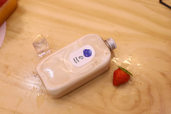 0.5kg Kapazität Blase Teetrinkflasche Modernes Design Hochleistungsdeckel