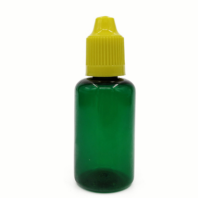 30 ml Plastik-Tropffflaschen Druckflaschen für Augenflüssigkeit mit undichtem Deckel