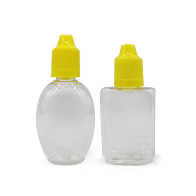 30 ml ovale und quadratische Plastikflaschen