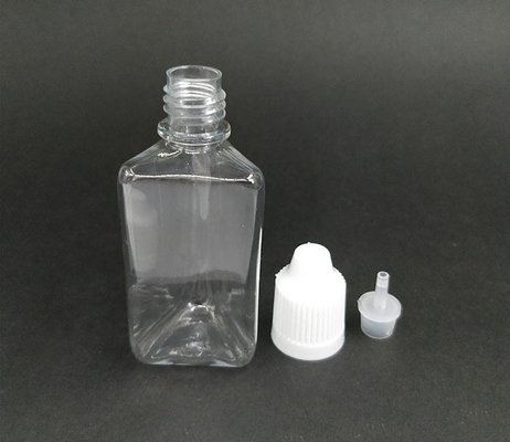 30 ml dreieckige Plastikflasche PET mit Tropfenspitze