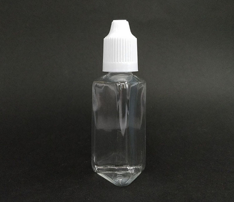 30 ml dreieckige Plastikflasche PET mit Tropfenspitze