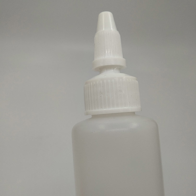 70 ml Kapazität Kunststoff-Gewinde mit anpassbarem Etikettenbrett