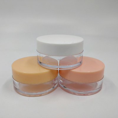 Glatte Oberfläche Kunststoff-Kosmetikglas 10ml 15ml 30ml 60ml 80ml 100ml 120ml 150ml Kleines