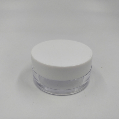 Glatte Oberfläche Kunststoff-Kosmetikglas 10ml 15ml 30ml 60ml 80ml 100ml 120ml 150ml Kleines