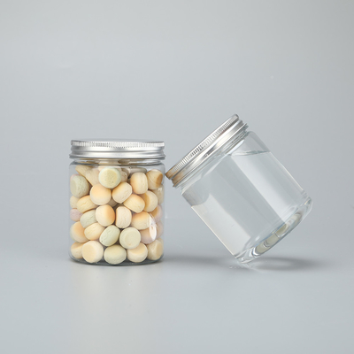 Geruchlose, anpassbare Plastikglasbehälter mit Aluminiumdeckel