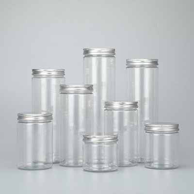 Geruchlose, anpassbare Plastikglasbehälter mit Aluminiumdeckel