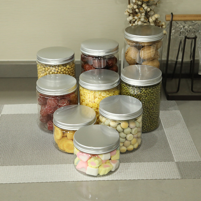 Lebensmittelverpackung Lebensmittelbehälter 2OZ 4OZ 6OZ 120ml 250ml 500ml 1000ml klares Plastikglas mit Deckel