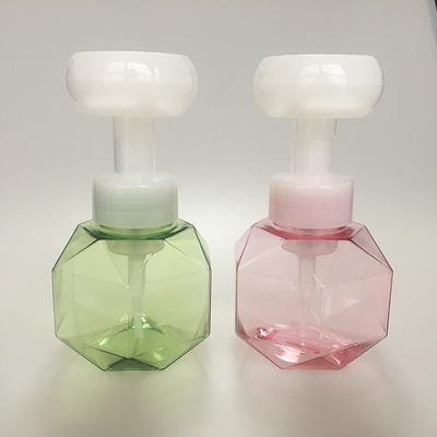 Hautpflegeprodukte Schaumbottel mit mattem Oberflächenhandling