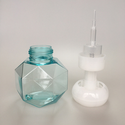 Flasche aus PP-Schaumpumpe mit benutzerdefiniertem Heißstempellogo und Bildschirmdruck