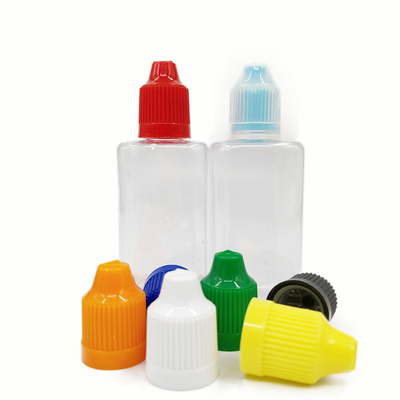 50 ml Plastikflaschen PET-Material Quadratflaschen