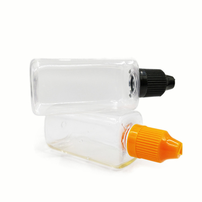 50 ml Plastikflaschen PET-Material Quadratflaschen