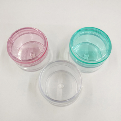 Mini 3 ml 5 g Plastikbehälter Kosmetische Probe Flasche Gesichtscreme Augencreme Verpackung 5 ml Kosmetische Flasche Mit Farbigem Deckel