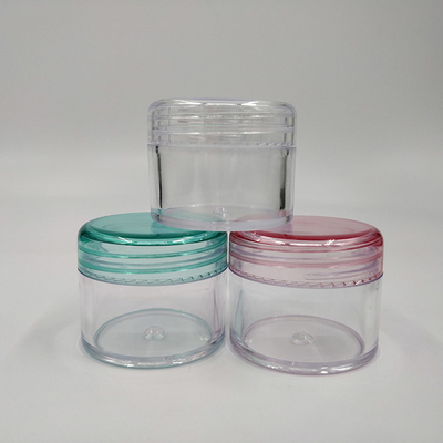 Hochwertige 20g 50g leere Gesichtscreme Plastikflaschen mit Deckel für kosmetische Verpackungen