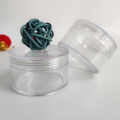 Glatte Oberfläche Plastik-Kosmetik-Glas mit individuellem Logo und Druckempfindlicher Dichtung