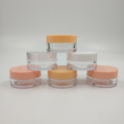 Maßgeschneiderte Plastik-Kosmetik-Glas 10ml 15ml 30ml 60ml 80ml 100ml 120ml 150ml Glatte Oberfläche