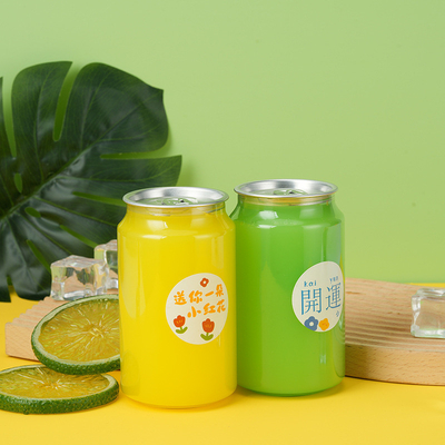 Ergonomische 330ml Plastik-Tränkedose mit Zugring
