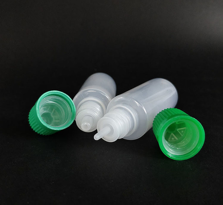 Flüssigkeitsverteilende Plastik-Tropffflaschen mit glatter Oberfläche