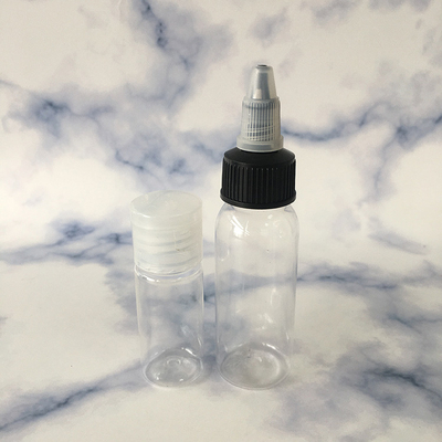 Zusammengepasste Versiegelung Klar-Plastik-Twist Off Flaschen 15 ml für Endprodukte