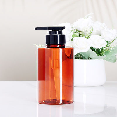 Flip-top Plastic Lotion Bottles Customizable Round Packaging Containers Suitable for Lotion Cream and Cosmetic Products