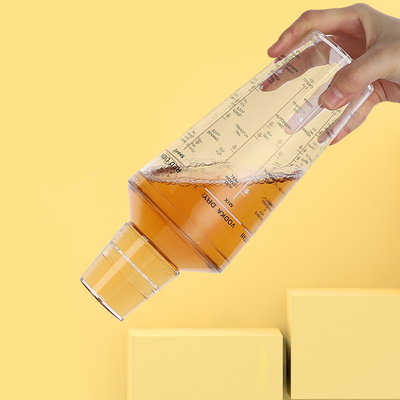 Klare Quadrat-Anpassungs-Milch-Tee-Flaschen für die Teebranche Expansion