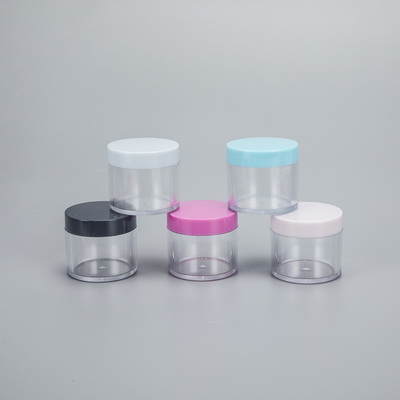 Leeres Kosmetikgefäß 3 ml 5 ml Klarcreme aus Kunststoff