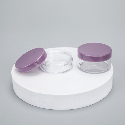 Leeres Kosmetikgefäß 3 ml 5 ml Klarcreme aus Kunststoff