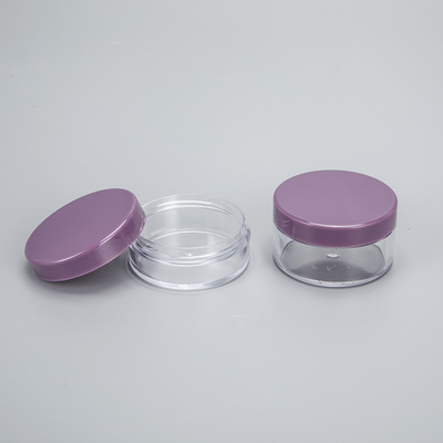 Leeres Kosmetikgefäß 3 ml 5 ml Klarcreme aus Kunststoff