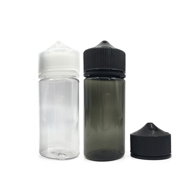 120 ml klare Flasche mit Öltropffflasche mit schwarz/weißem Tropffflasche, der nicht verfälscht werden kann