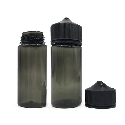 120 ml klare Flasche mit Öltropffflasche mit schwarz/weißem Tropffflasche, der nicht verfälscht werden kann