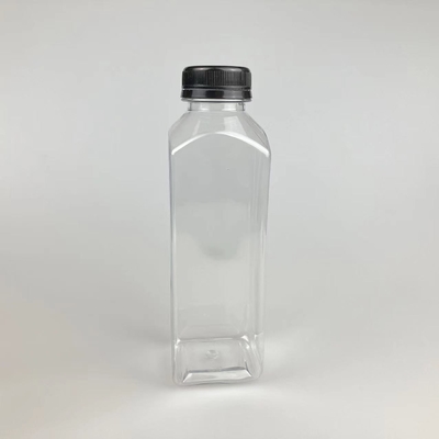 60 ml 120 ml 250 ml 350 ml 500 ml Quadrat Flasche mit schwarzem Deckel