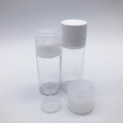Einheitliche Druckfarbe Transparente E Flüssigkeitsflasche für transparente Verpackungen
