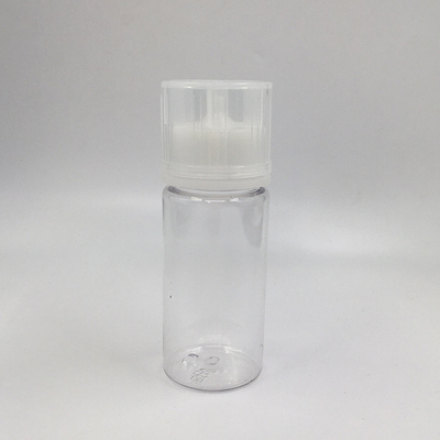 Einheitliche Druckfarbe Transparente E Flüssigkeitsflasche für transparente Verpackungen